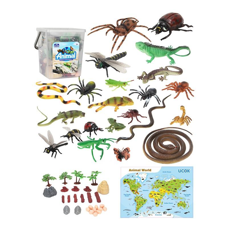 Crawling Insect Set 50 Pieces
