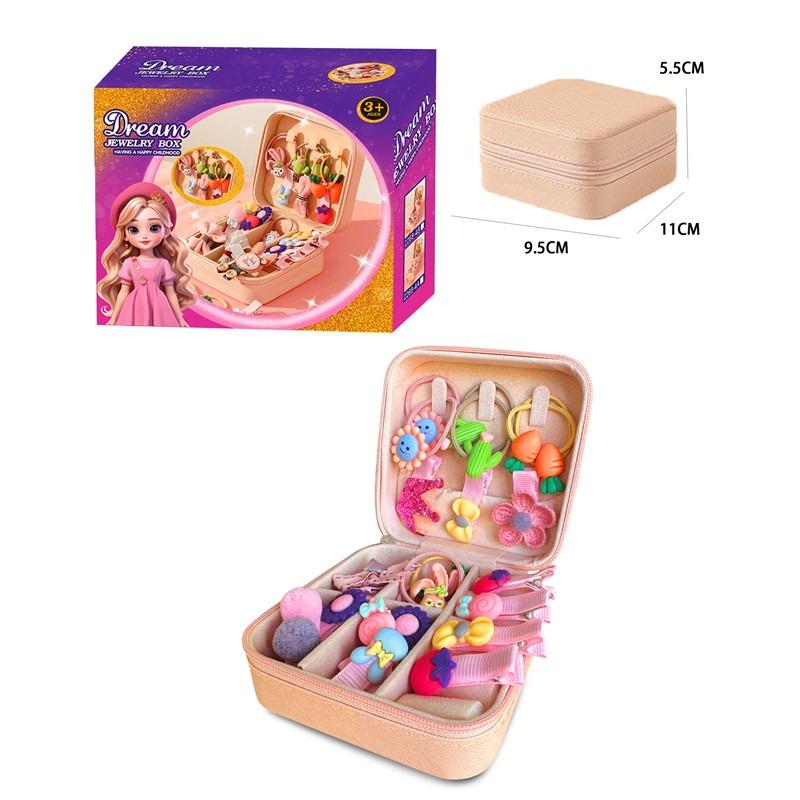 Dream Princess Jewelry Box Hair Accessories - 24pcs