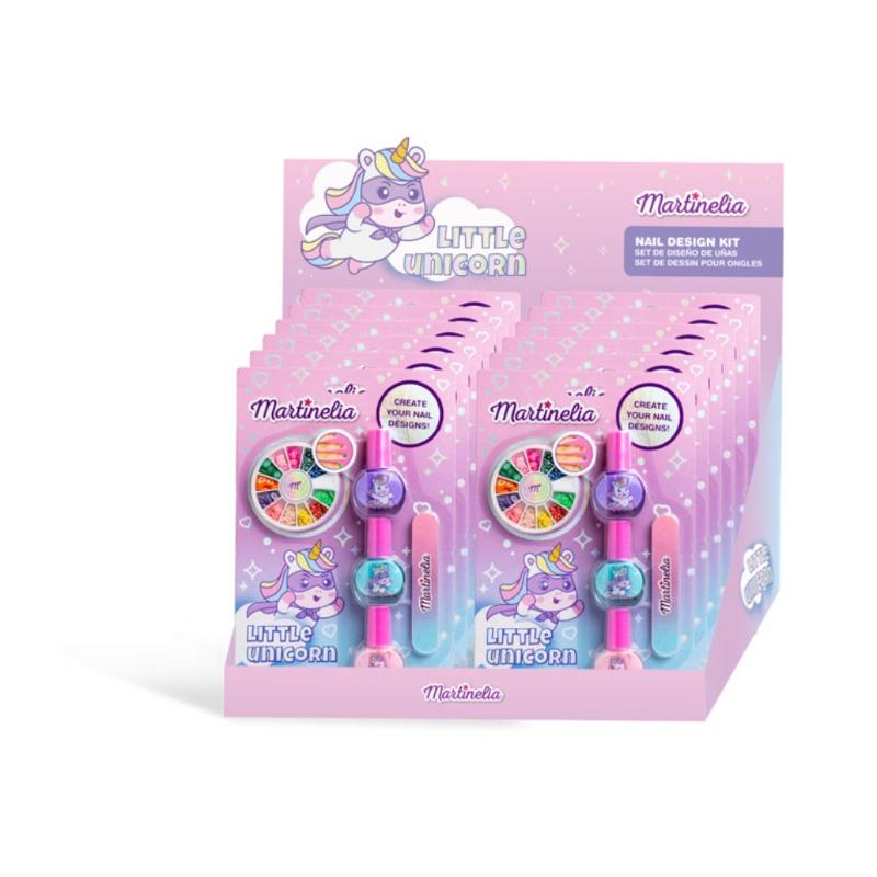 Martinelia Little Unicorn Nail Design Kit – Kids Safe Nail Set
