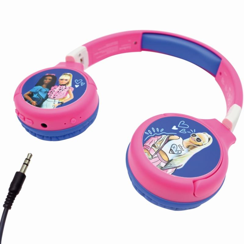 Barbie 2 in 1 Bluetooth & Wired Foldable Headphones