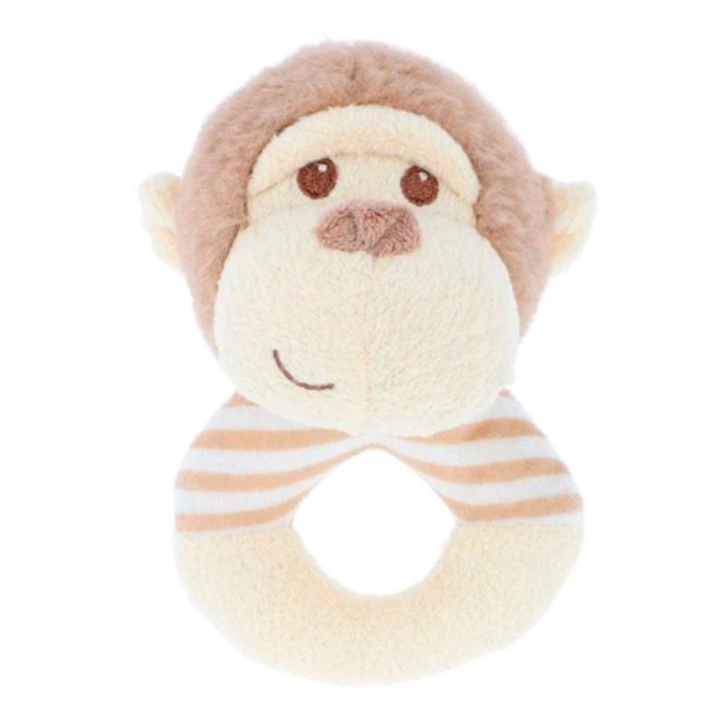 Keel Toys Marcel Monkey Ring Rattle 14cm