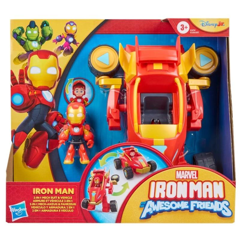 Marvel – Iron Man Mech & Racer 2-in-1