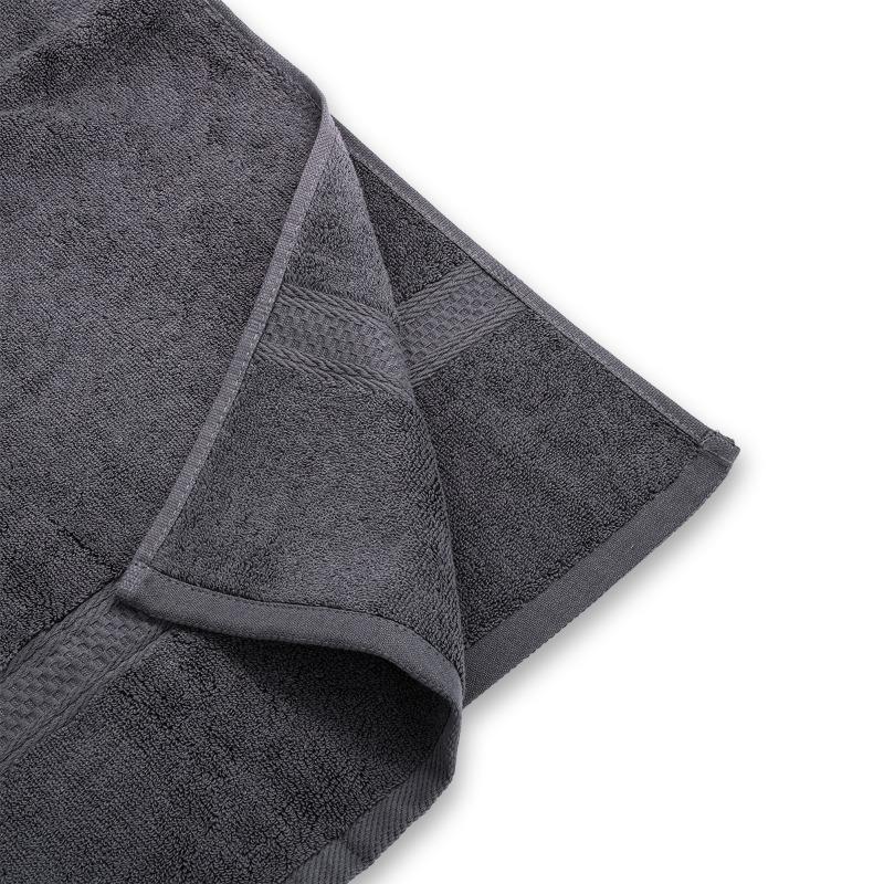 Towels Set 4 pcs Grey