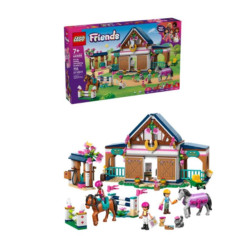 Horse Stable And Riding Academy 735 Pieces