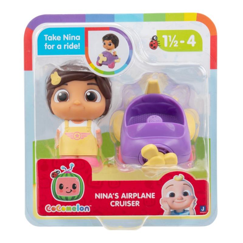 Cocomelon 1 Figure Pack Nina's Airplane Cruiser