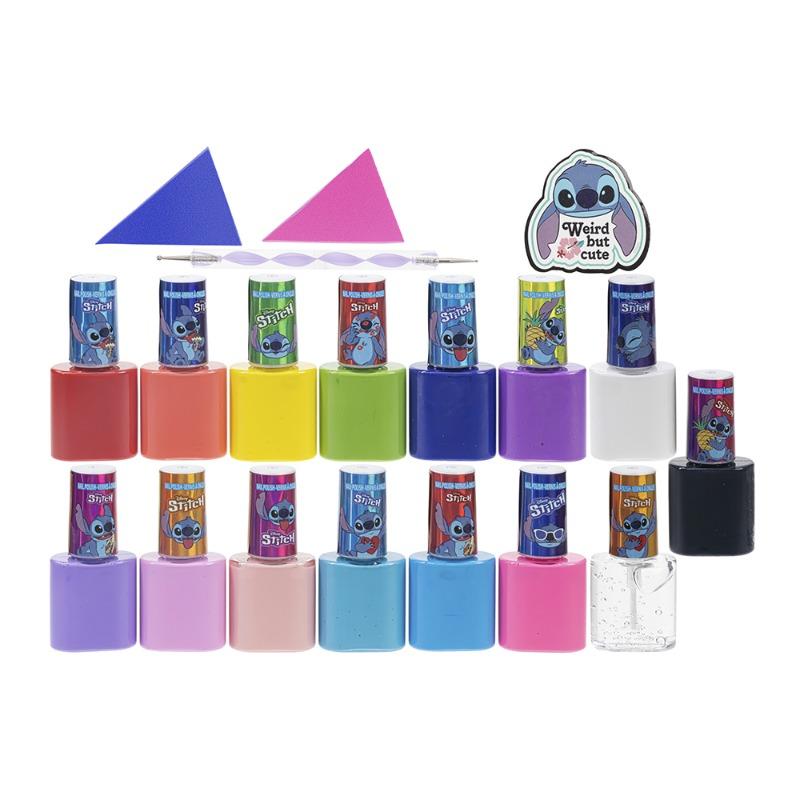 Disney stitch 15 Pack Nail Polish Set With Nail Accessories