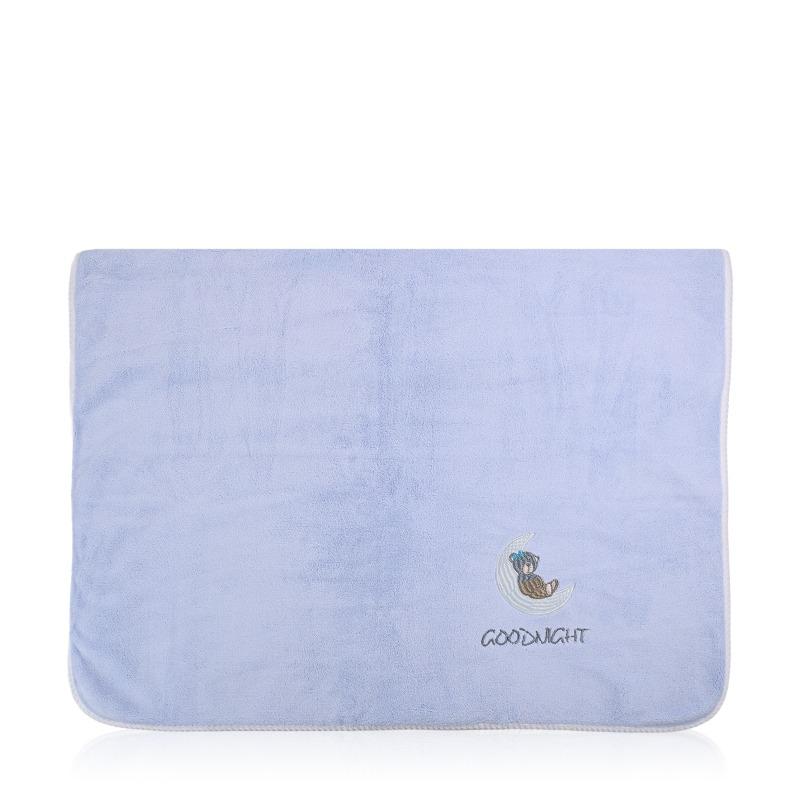 Kids Microfiber Towel Set 2 Pieces Blue