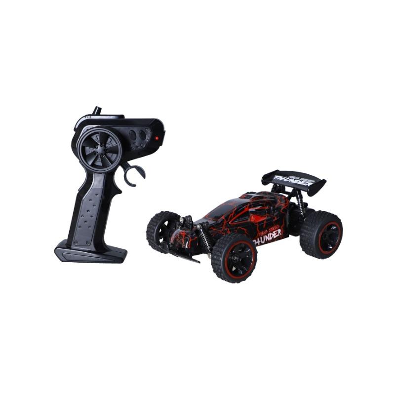 SAM Toys Luminous 1:18 Racing Car with 3 Light Modes Red