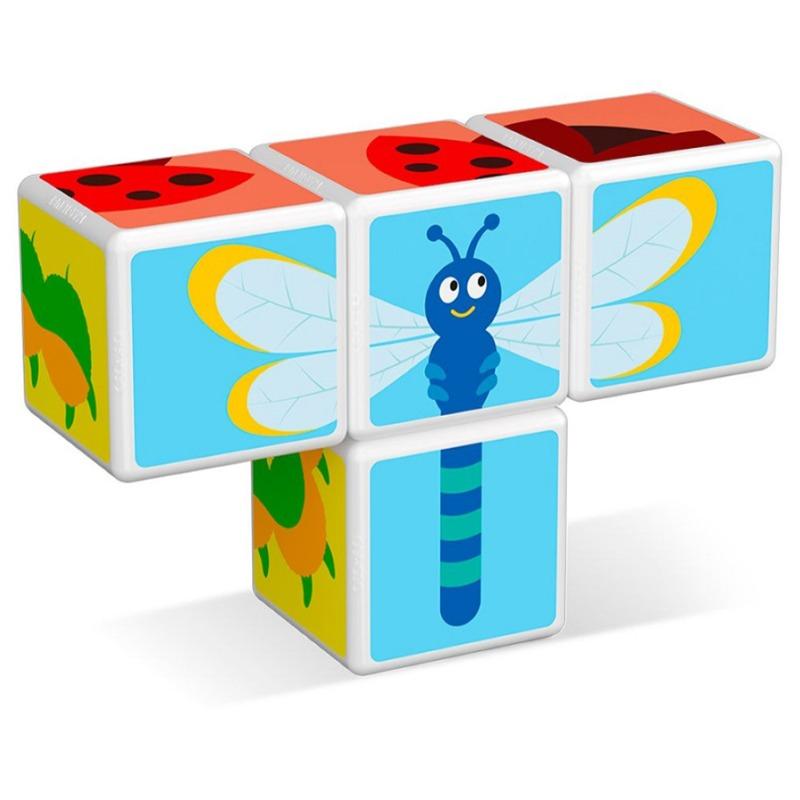 Geomag MagiCube Printed Insects With Cards 7Pcs