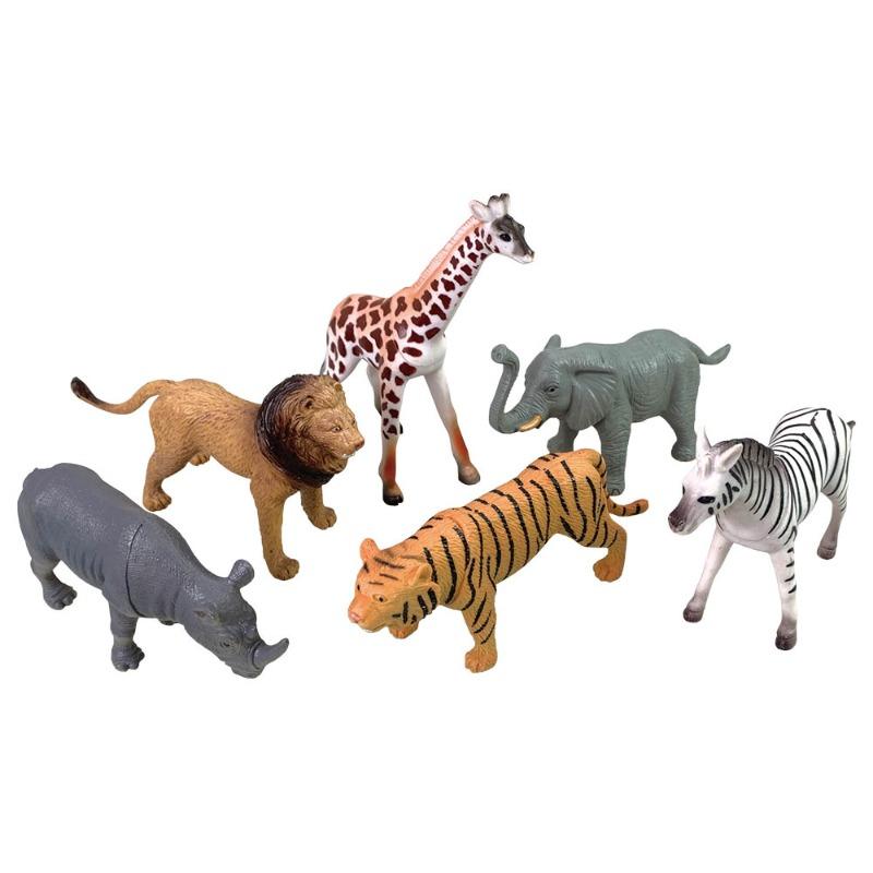 Wenno Wild Animals Playset - 6 Pcs