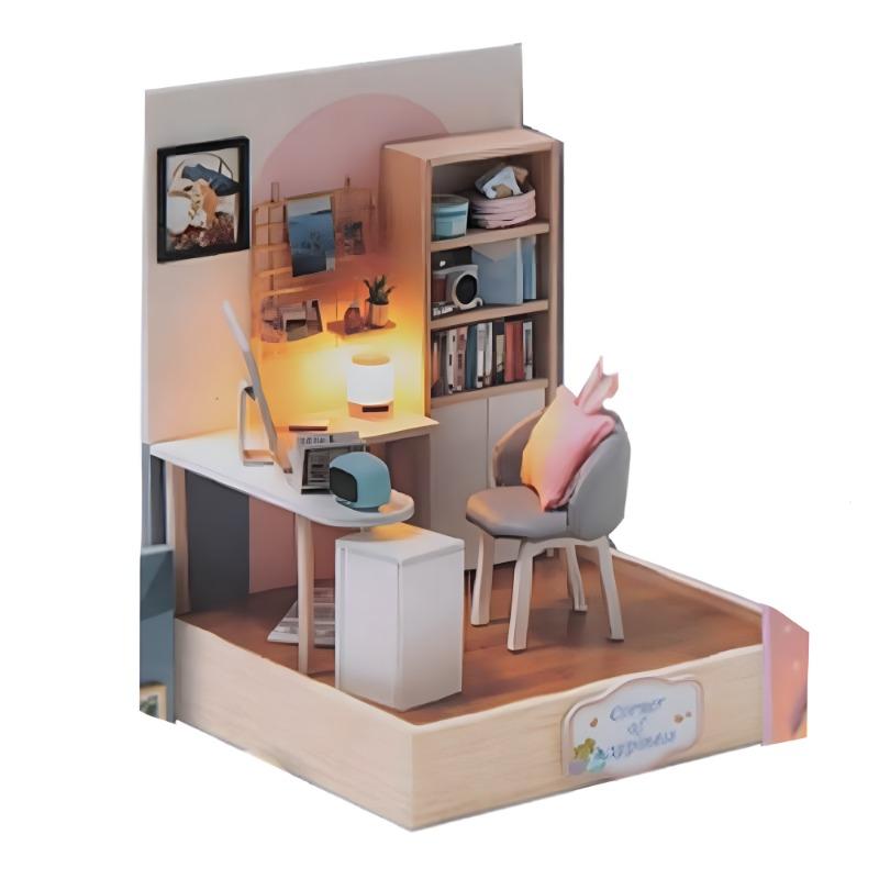 Corner of Happiness Luminous Wooden room