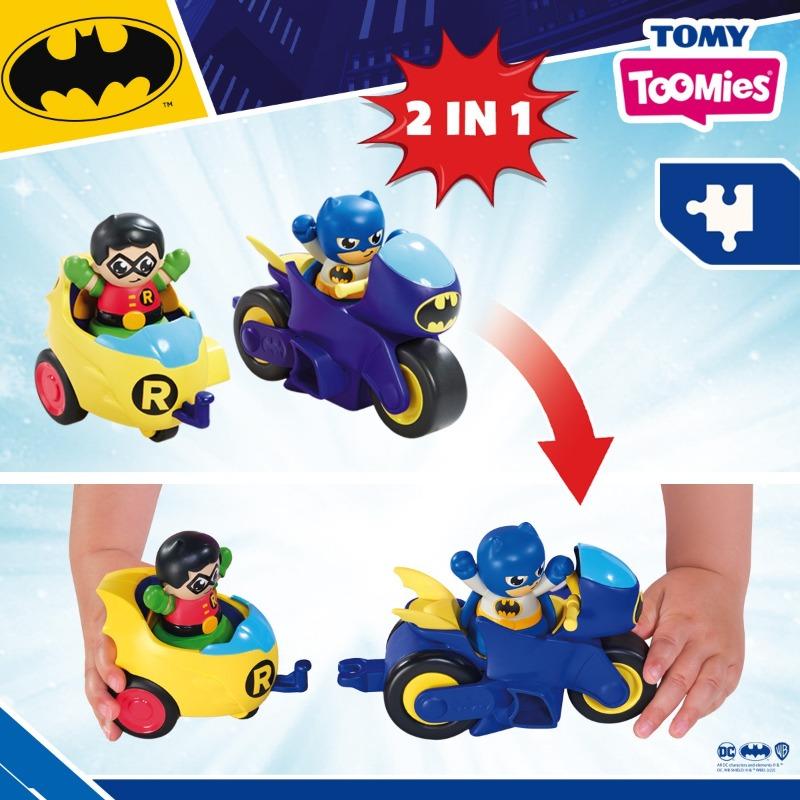 Tomy Toomies DC Comics Batman 2 in 1 Batcycle