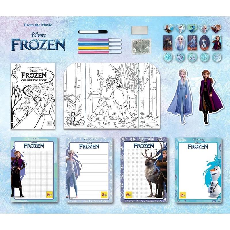 Lisciani Frozen Backpack Coloring And Drawing Kit