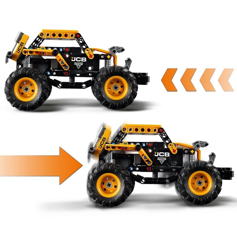 Lego Technic Monster Jam Digatron Pull-Back Truck Toy 42199