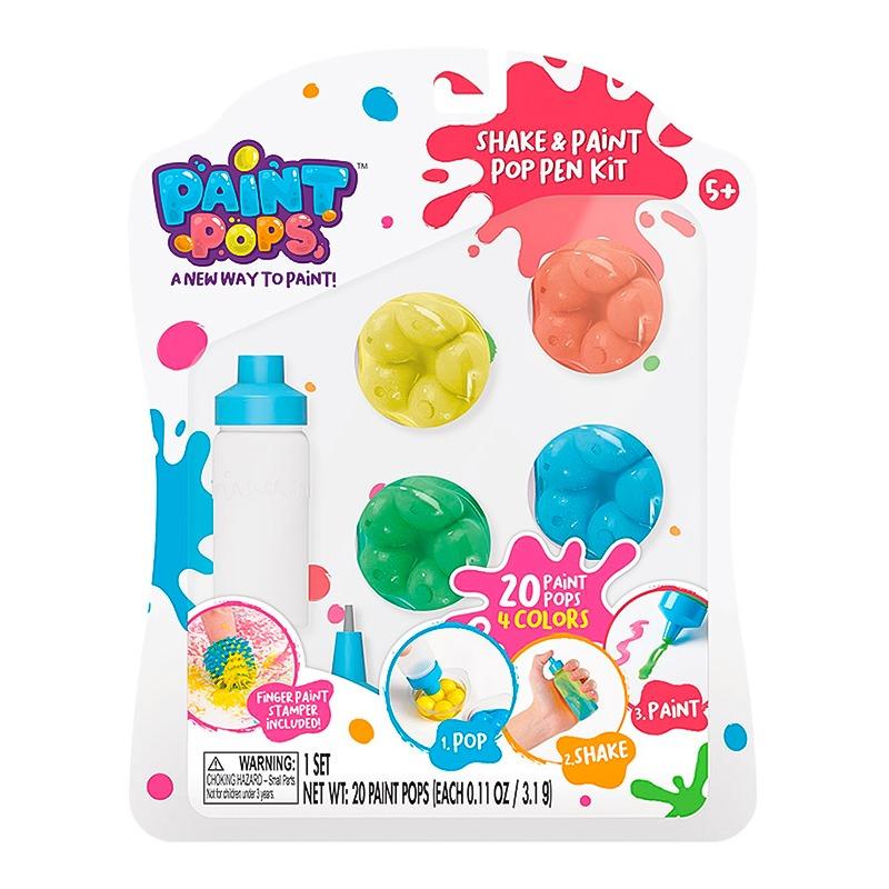 Paint Pops Shake And Paint Pop Pen Kit