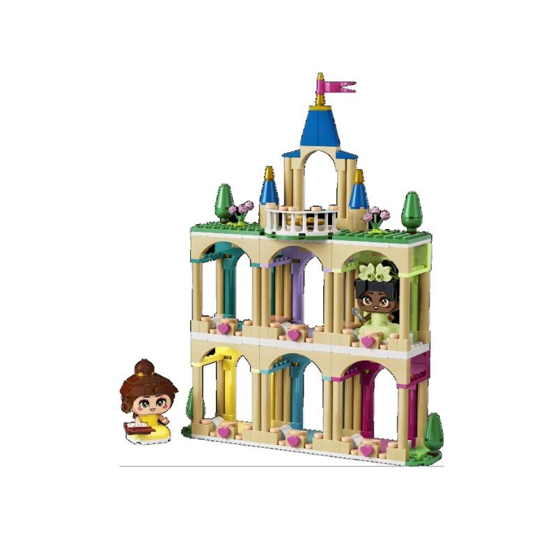 Lego Disney Mini Belle & Tiana With Castle 358 Pcs 43291