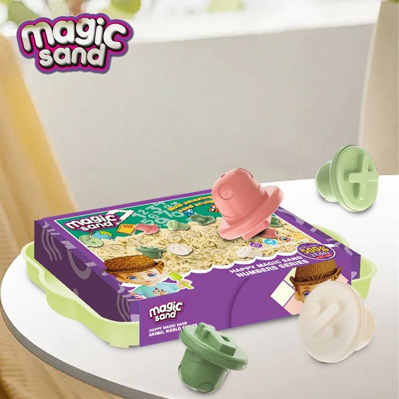 Play Sand Art Kit With Sandbox Multicolor