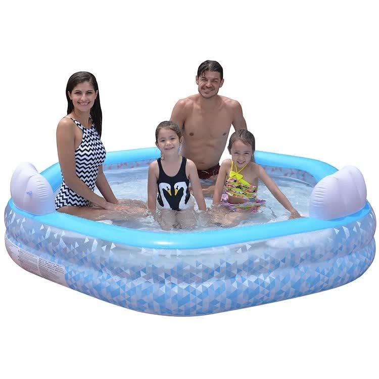 Sun Club Giant Hexagonal Family Pool
