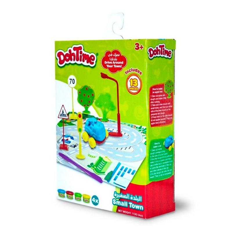 Dohtime Dough Mini Small Town 13 Pcs