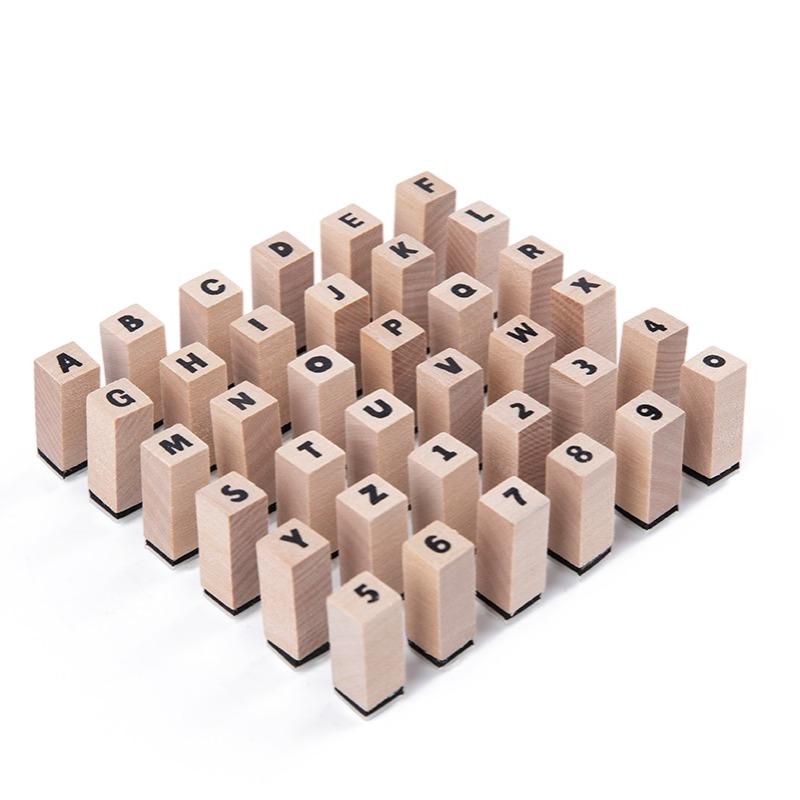 Tooky Toy Stamp Set - Alphabet
