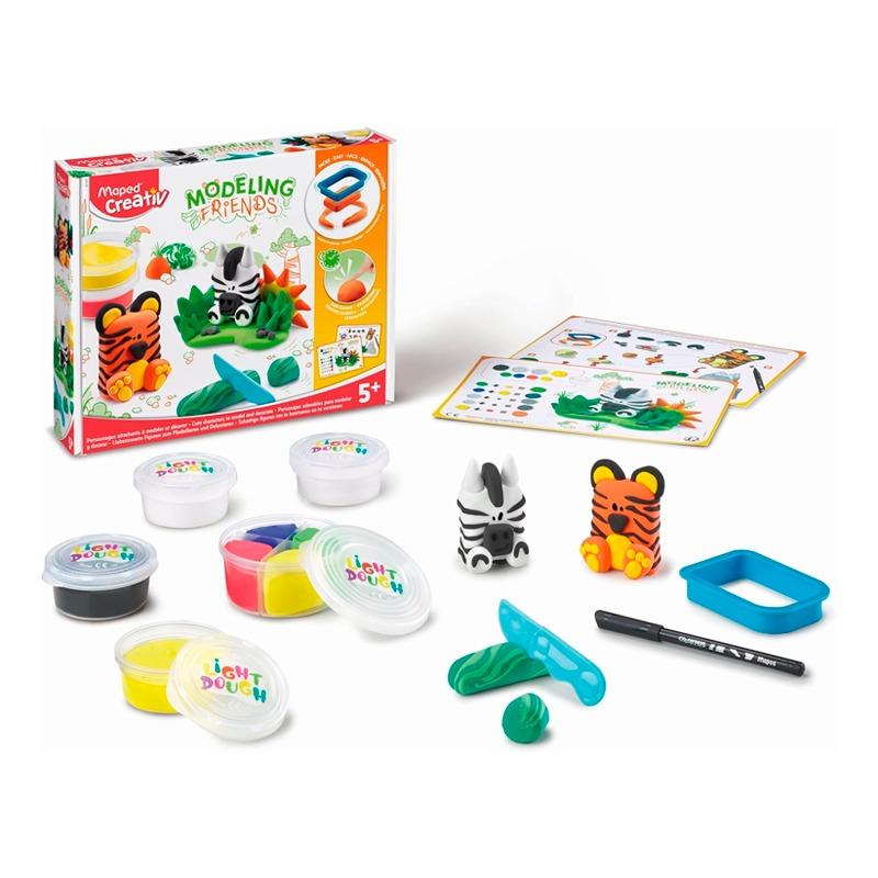Maped Creativ Modeling Friends Set - Yellow