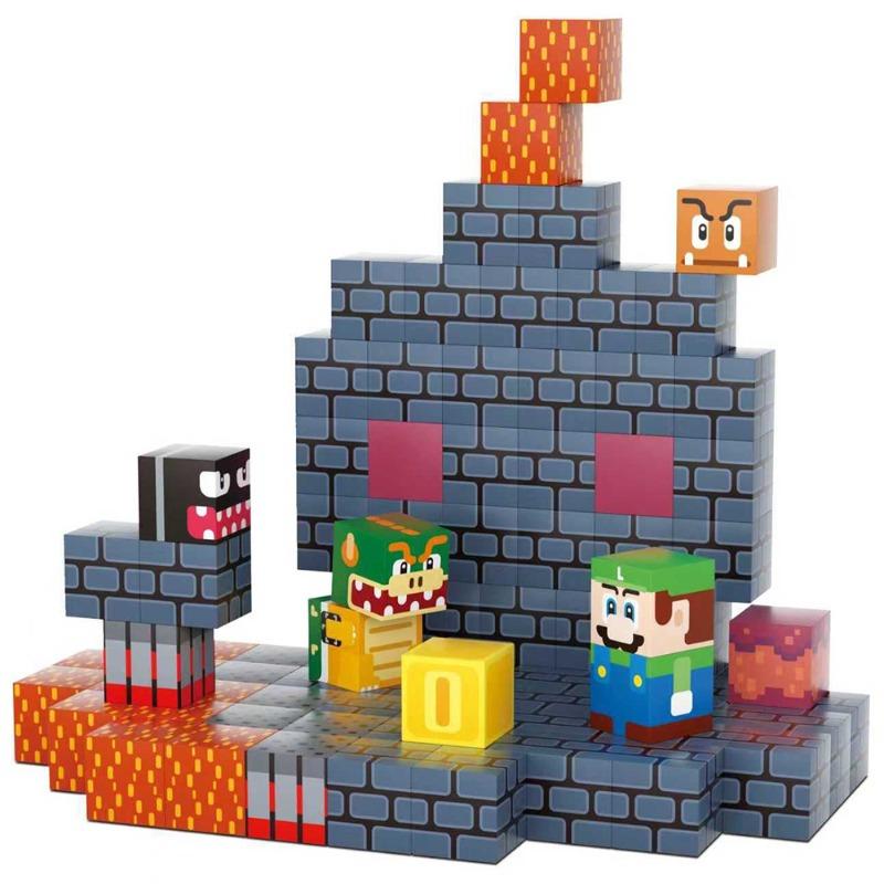 Bowser's Castle Magnetic Building Blocks