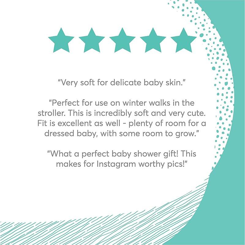 GUND Baby Oh So Snuggly Hippo Blanket Wrap