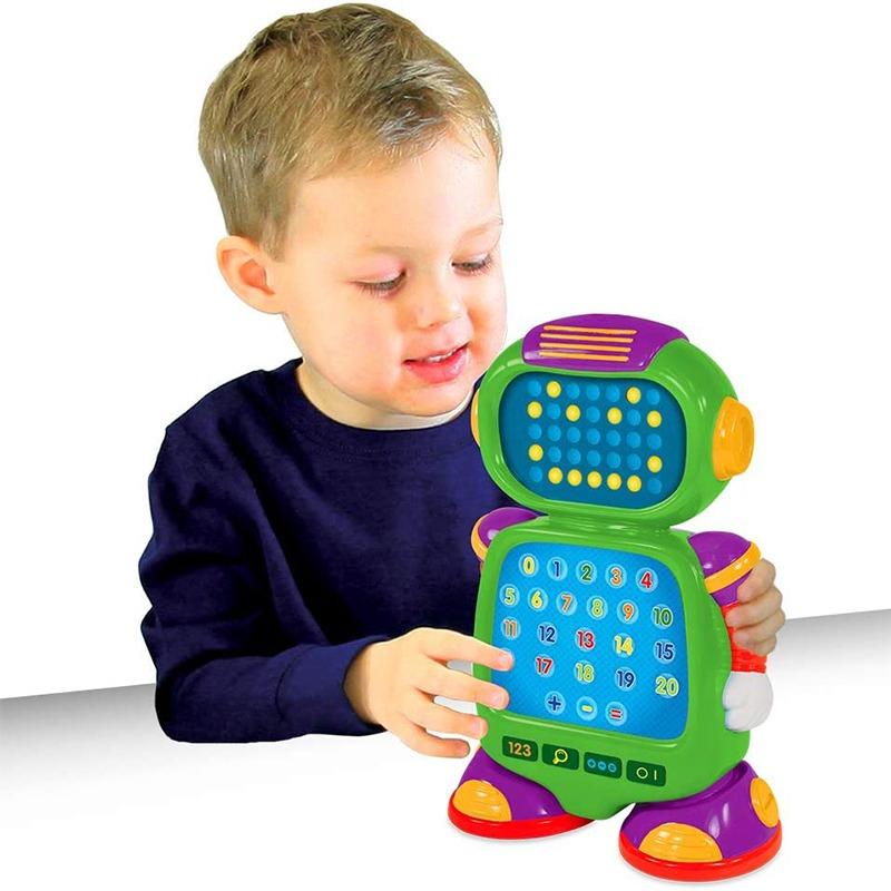 The Learning Journey Touch And Learn Educational Numberbot Robot