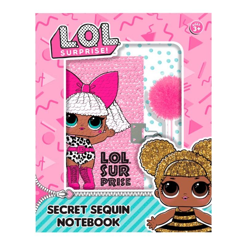 L.O.L. Surprise Secret Sequin Notebook
