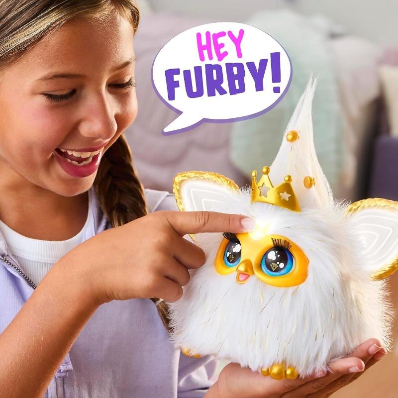 Hasbro Furby Gold Glam Interactive Plush Toy
