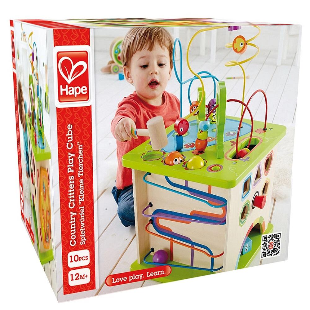 Hape Country Critters Play Cube