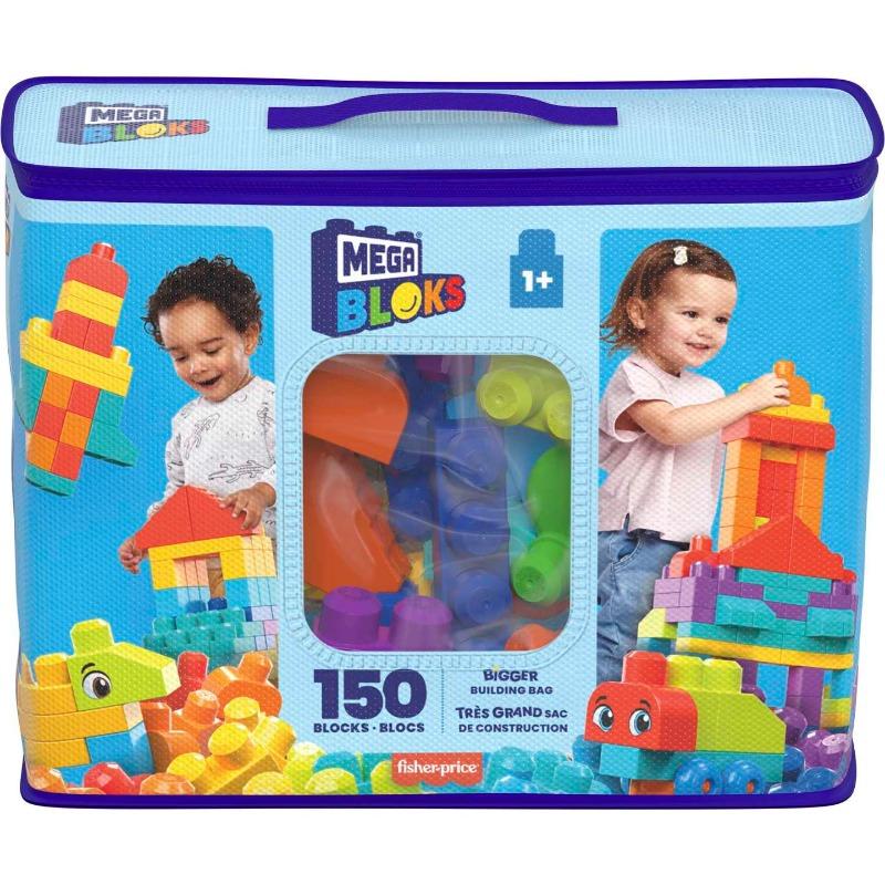 Mega Bloks Bigger Building Bag - 150 Pcs