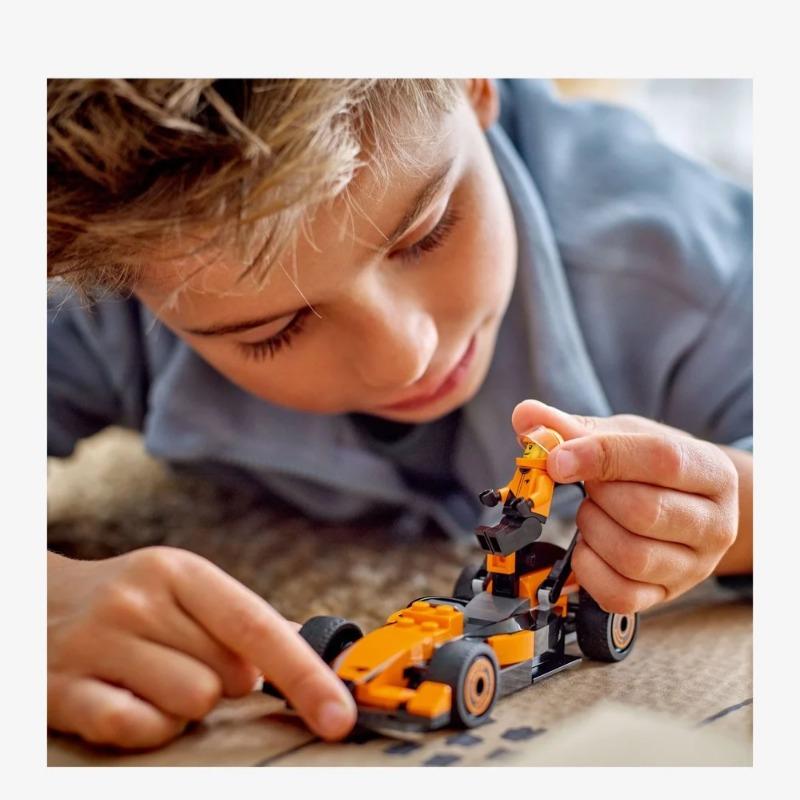 Lego City F1 Driver With Mclaren Race Car Mini Vehicle Toy Playset 60442
