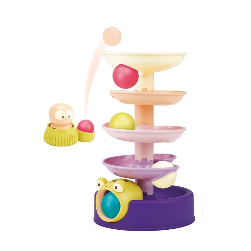 Smoneo Launched Ball Blocks Track Whirligig Blocks Set