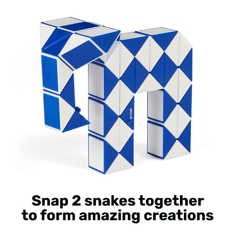 Rubiks 3D Connector Snake