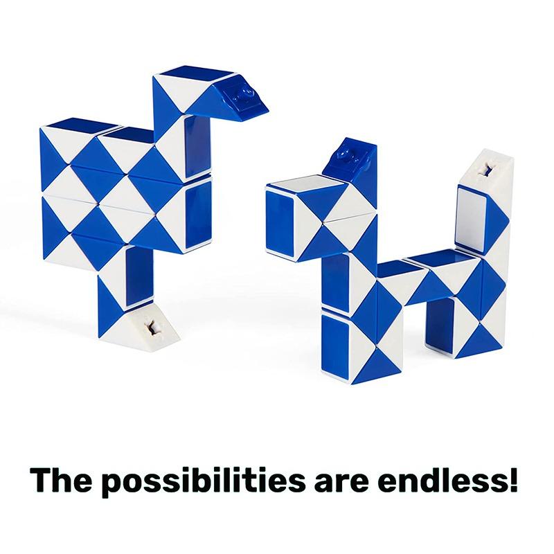 Rubiks 3D Connector Snake