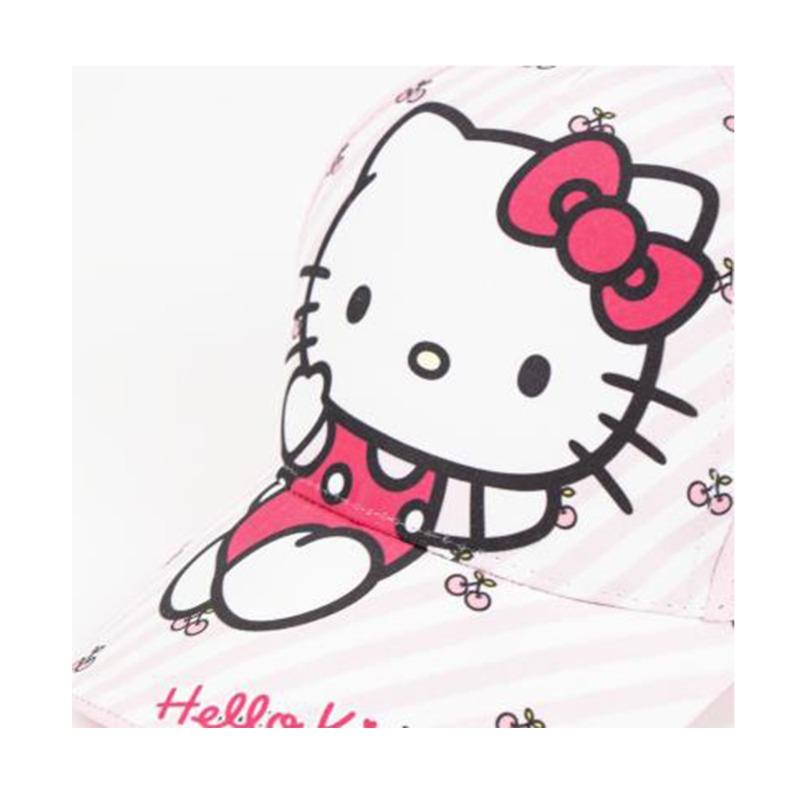 Hello Kitty Pink Polka-Dot Baseball Cap