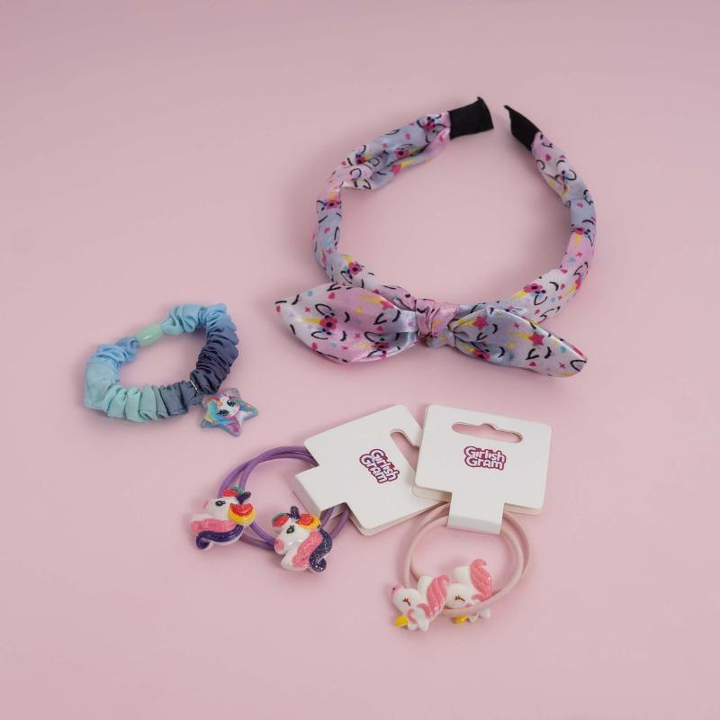 Girlish Gram Trendy Unicorn Fashion Accessories 30 pcs