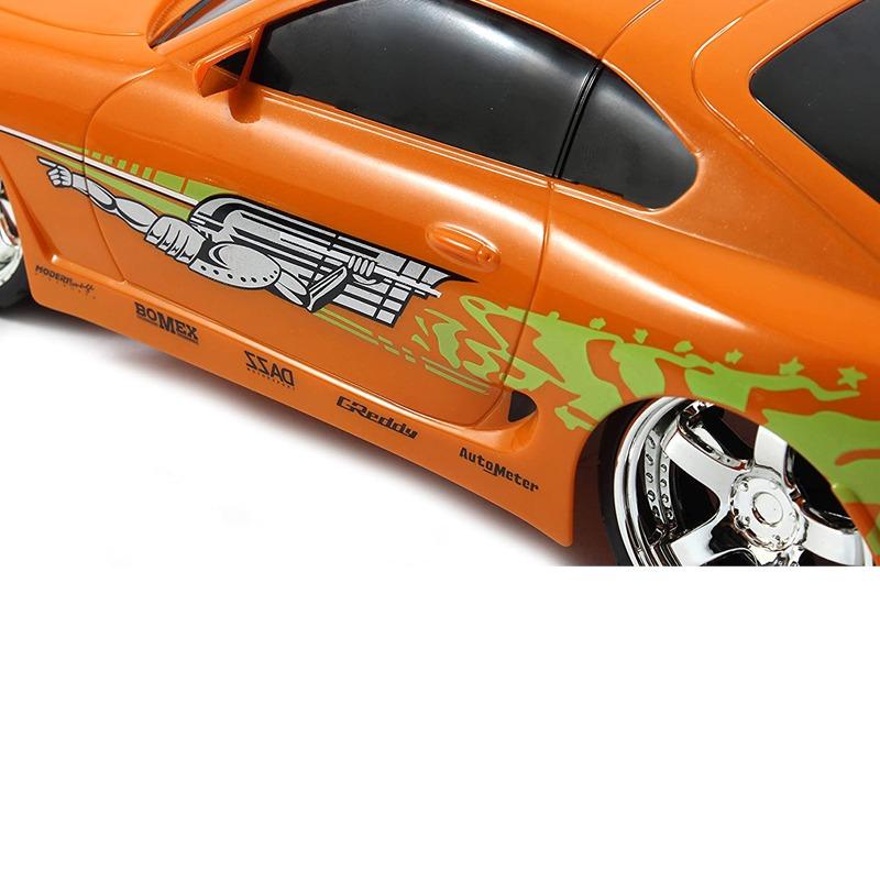 Jada Fast And Furious RC 1995 Toyota Supra Vehicle - Orange