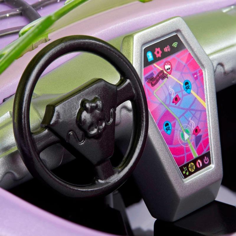 Monster High Car Ghoul Mobile with Pet and Accessories