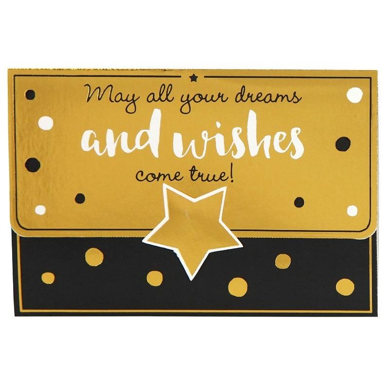 Top Model Wish Fulfiller Card With Money Envelope