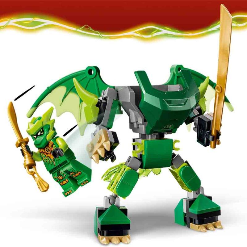 LEGO NINJAGO Lloyd’s Dragon Mech Battle Pack 81 Pieces