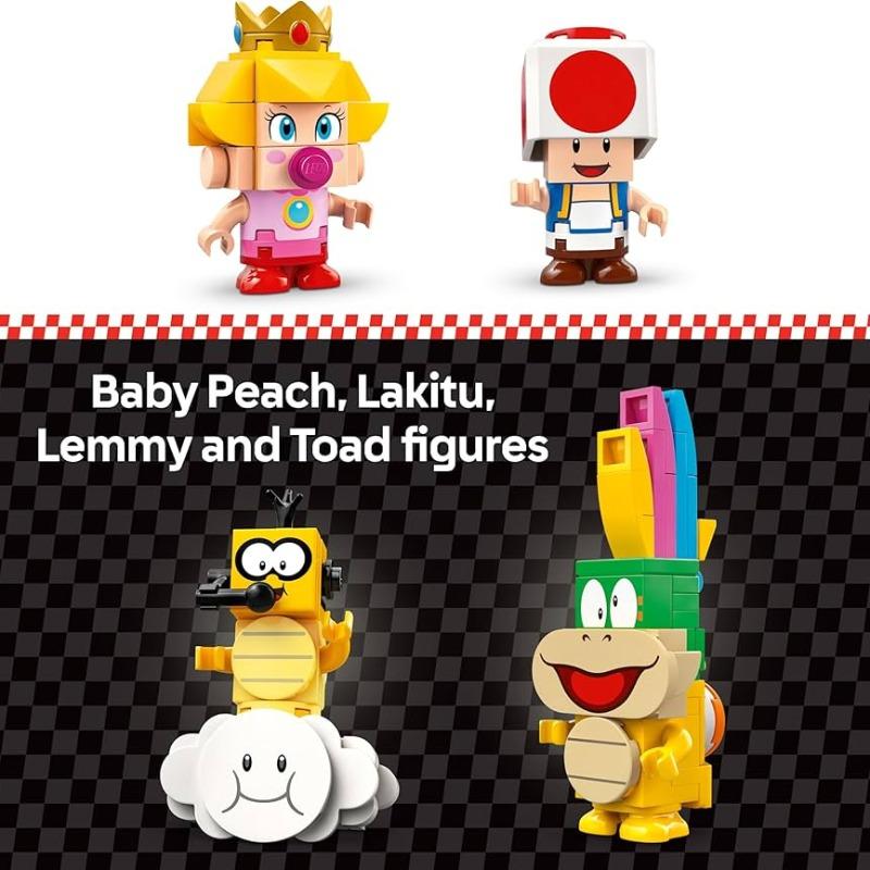 Lego Super Mario Kart Baby Peach Grand Prix 72036