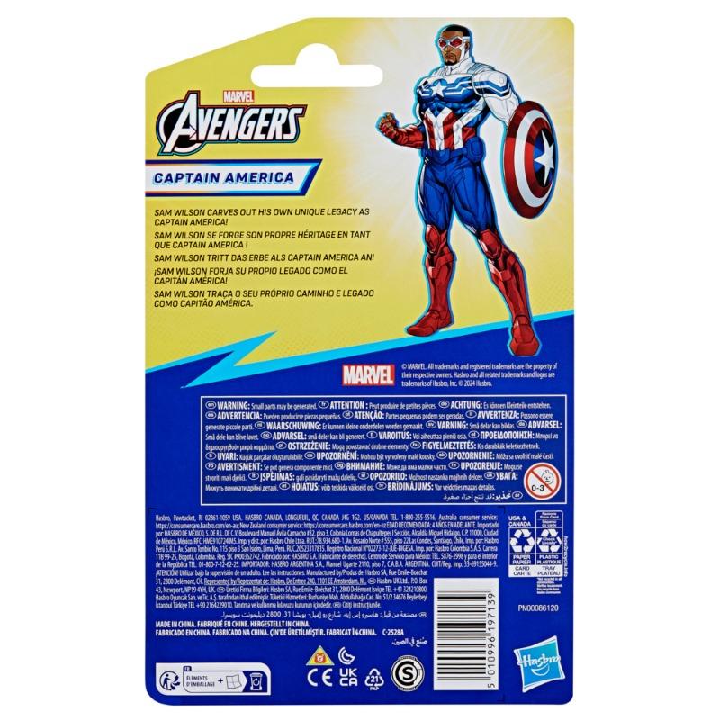 Marvel Avengers Captain America Marvel Epic Series 10 cm Action Figure