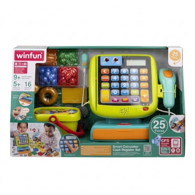 Winfun Smart Calculator Cash Register Playset