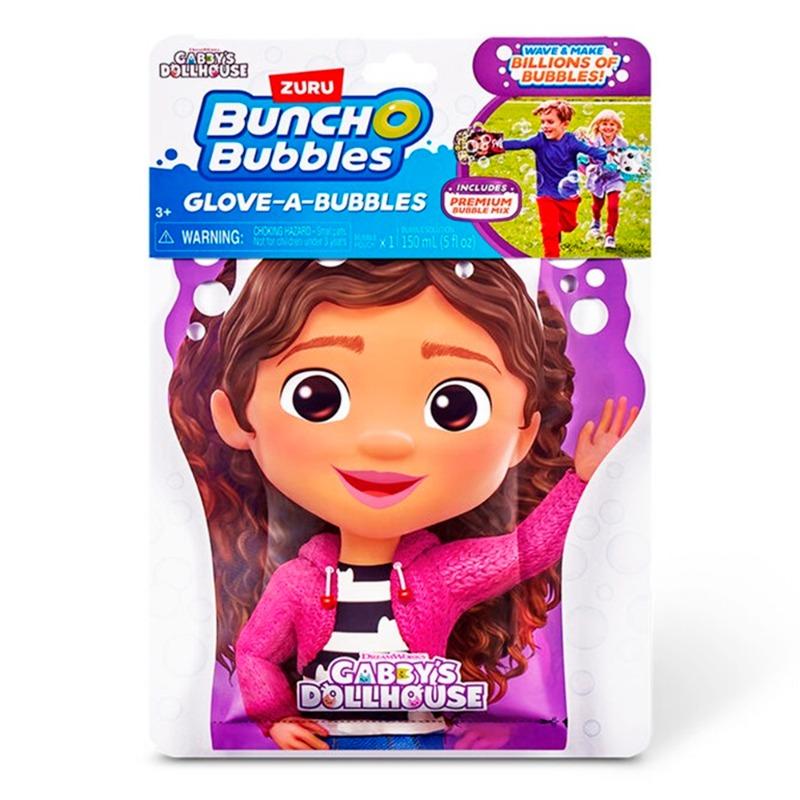 Bunch O Bubbles Gabby's Dollhouse Glove-A-Bubbles