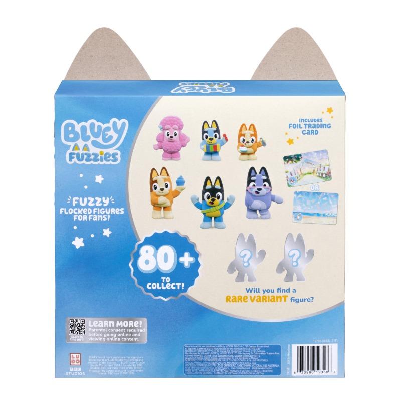 Bluey Fuzzies Deluxe Figure Pack – Collectible Character Set