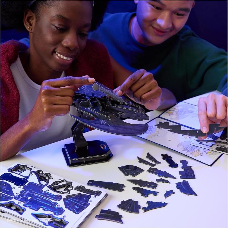 Marvel Batman 82 Piece Batwing 4D Building Model Building Kit