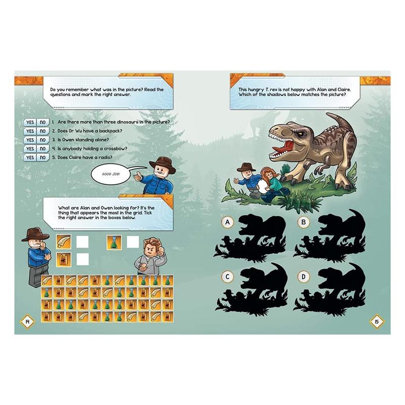 LEGO Jurassic World Alan Grant’s Missions Book
