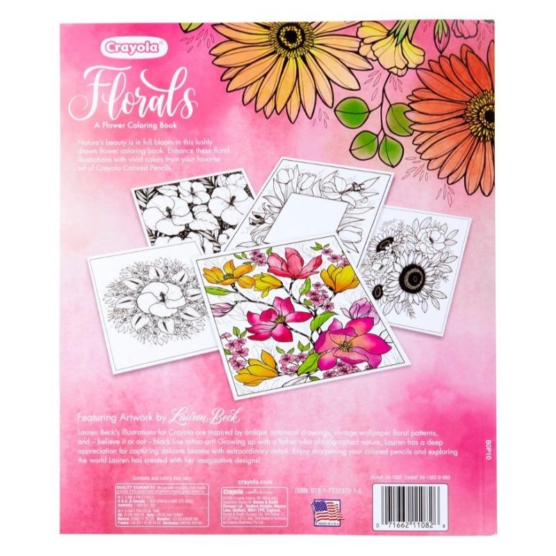 Crayola Mandela Flowers Coloring Book